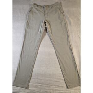 NWOT Rhone Khaki Performane Commuter Slim Pants Sz 32Wx32L